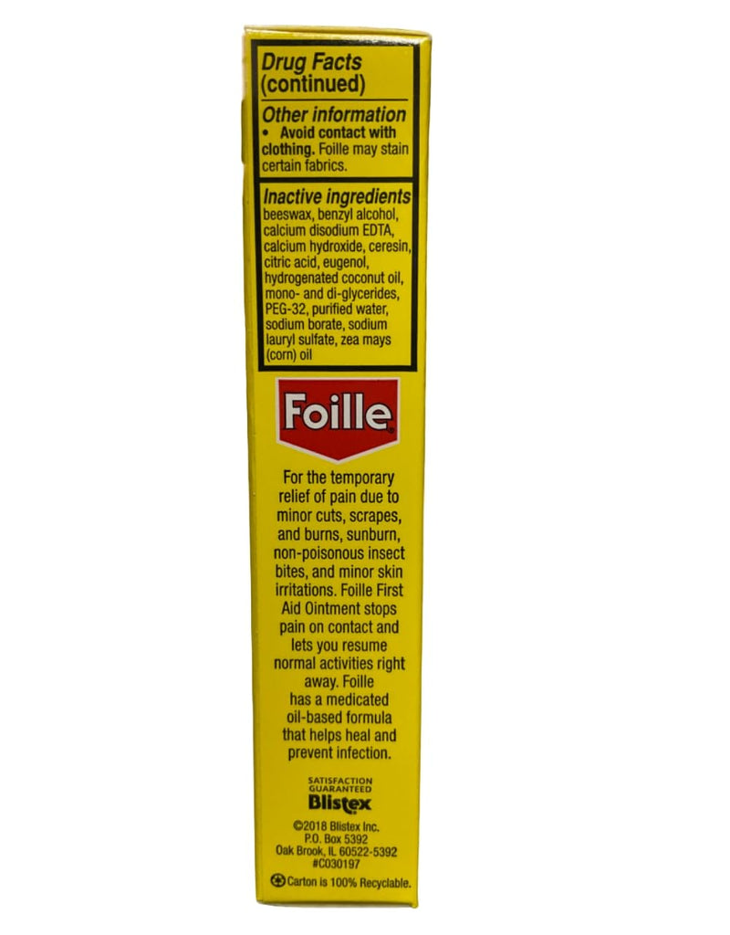 Foille Medicated First Aid Ointment, 1 Ounce (Pack of 6) - BeesActive Australia