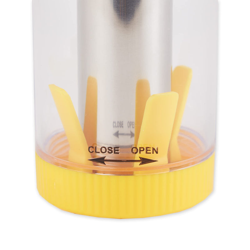 RSVP International Yellow Deluxe Corn Stripper, 10.5" | Quickly Remove Kernels from the Cob | No Splatters or Mess | Dishwasher Safe - BeesActive Australia