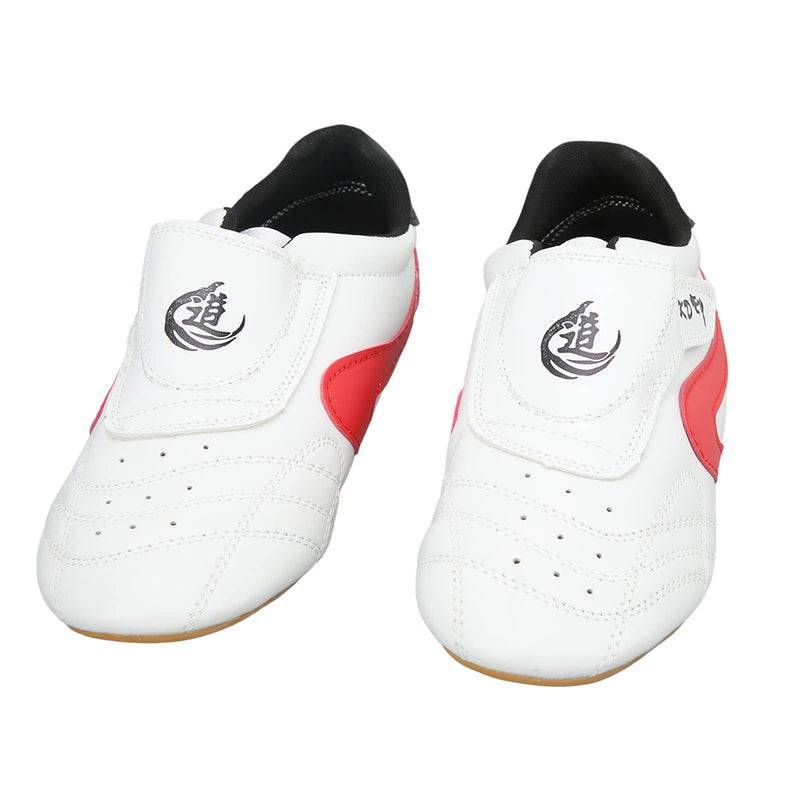 Taekwondo Shoes Unisex Adults PU Leather Oxford Soles Breathable Sport Gym Shoes for Boxing Kung Fu Tai Chi (41)