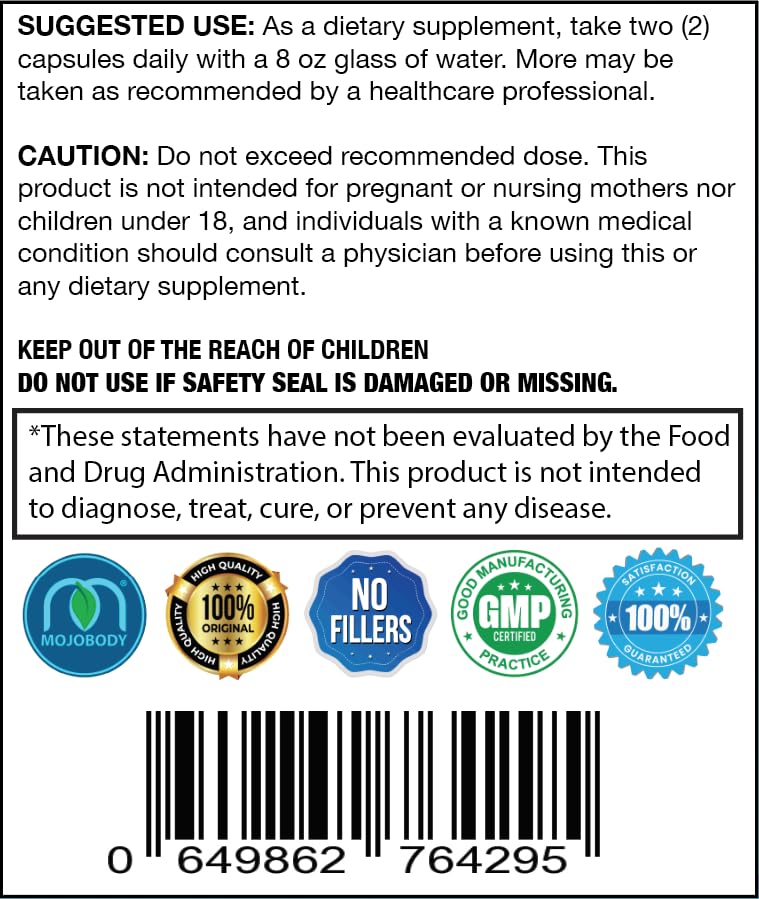 Freeze Dried Marine Phytoplankton, Supports Brain & Heart Health, Powerful Superfood, Nutrient Dense with BioPerine for High Absorption 60 Capsules