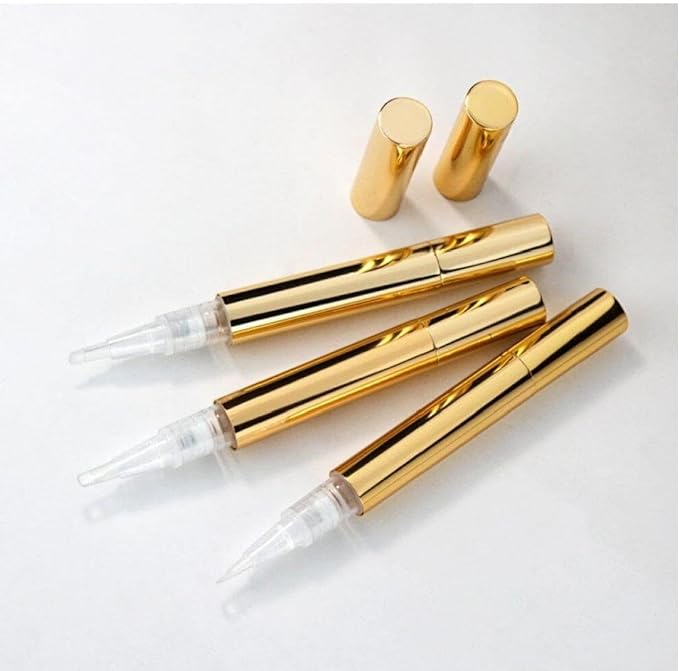 Empty Nail Oil Twist Pen Cosmetic Container Lip Gloss Brush Applicator Eyelash Growth Liquid Tube 3ml 3pcs -  Australia