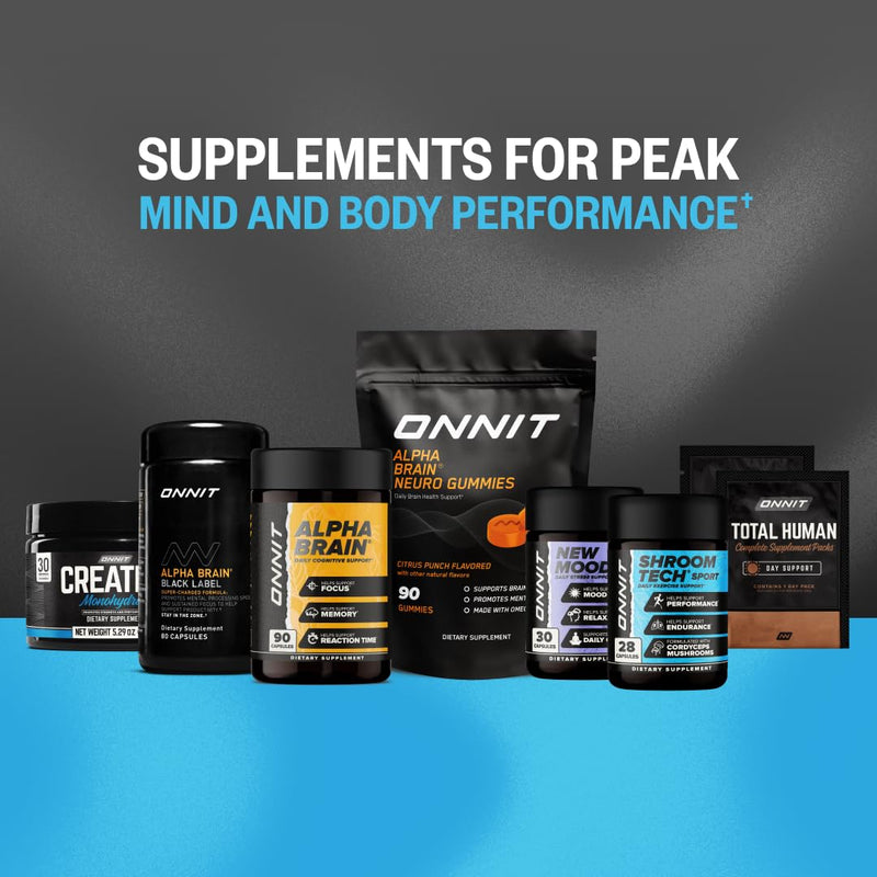 ONNIT Creatine Monohydrate Powder ‚Äì 5g Premium Creatine for Muscle Strength, Power & Lean Mass, Supports Brain Health & Cellular Energy, Unflavored, 30 Servings, 5.29 oz 5.29 Ounce (Pack of 1)