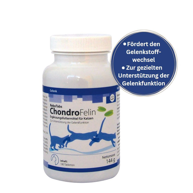 ChondroFelin joint support chewable tablets for cats: with green-lipped mussel, devil's claw, chondroitin sulfate & MSM, 180 pieces - BeesActive Australia