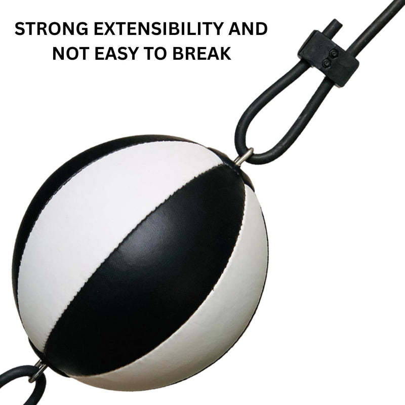 Double End Boxing Ball with Steel Rings – Reflex Speed Punching Ball for Training, Dodge Ball for Boxing, MMA, Dual End Bag for Home & Gym Workout - BeesActive Australia