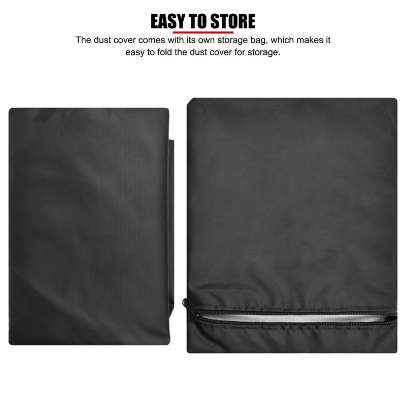 EVTSCAN 79x37x59 in Universal Waterproof Cover for Folding Treadmill or Exercise Bikes, 210D Oxford Cloth with Silver PU Coating, Full Coverage, Easy to Clean for Home Gym Indoor Outdoor