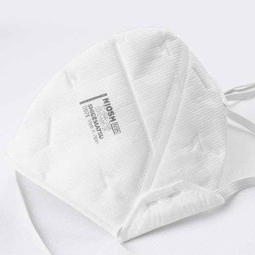 Shigematsu Seisakusho DD02-N95-2K Disposable N95 Mask, Bi-Fold, Made in Japan, Pack of 10 - BeesActive Australia