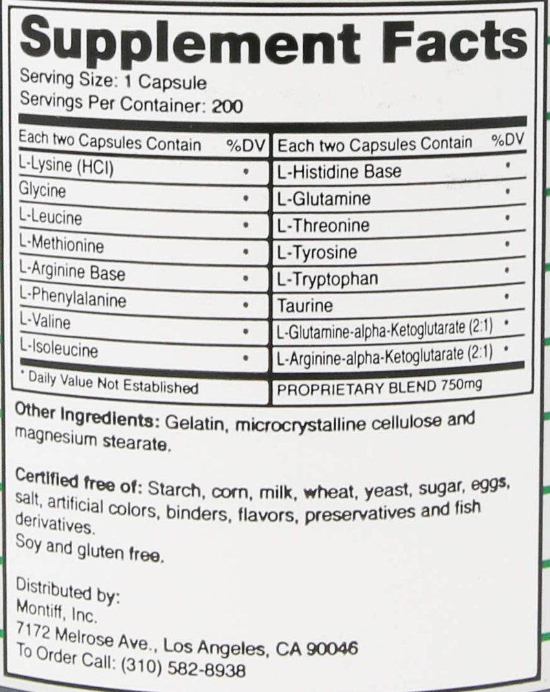 Super Sports 750 mg 200 Capsules