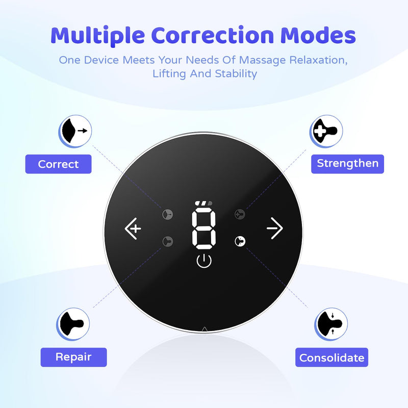 Electric Nipple Corrector for Flat or Inverted Nipples, Portable Nipple Pump, Inverted Nipple Puller, Rechargeable Nipple Puller Sunken and Shy Nipples - 4PCS C-10 9gears - BeesActive Australia