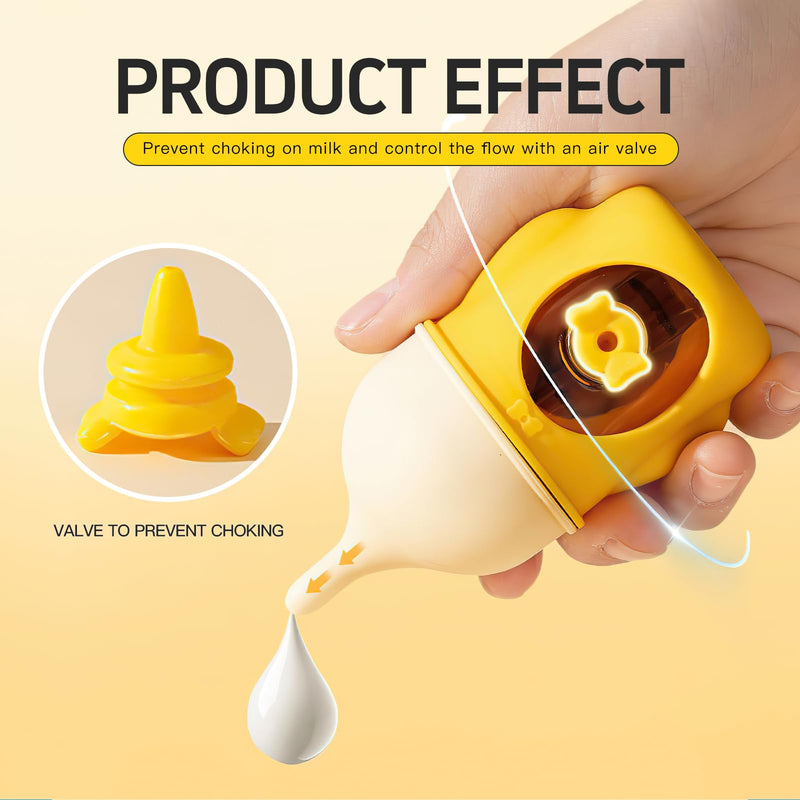 Auiremrti breeding bottle for cats, 20 ml silicone cat milk bottle, soft pet bottle for kittens and puppies, kitten accessories for feeding, colostrum bottle - BeesActive Australia