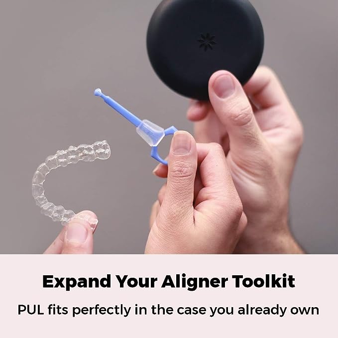 Clear Aligner Removal Tool for Invisalign by PULTOOL - Smile Direct Club Removal Tool - Invisible Aligner Remover - Aligner Remover - Retainer Remover - Invisalign Tool - Invisalign - 2 Pack - BeesActive Australia