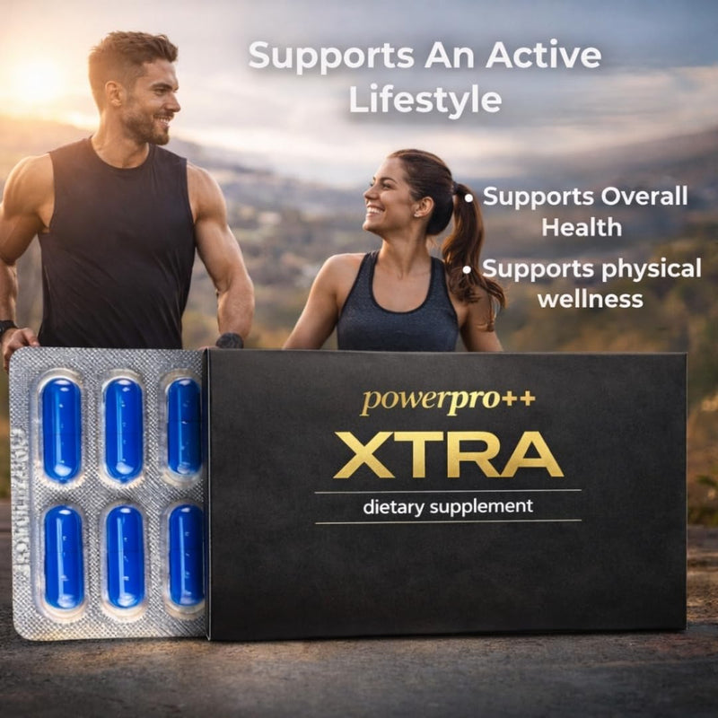PowerPro++ Energy Support Supplement – Extra Strength Formula to Support Energy, Endurance & Daily Performance – 10 Capsules (1 Box)
