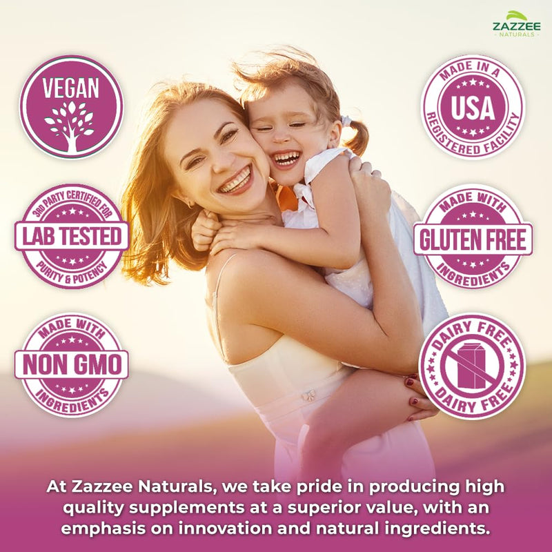 Zazzee PREGNOSITOL Powder, 30 Day Supply, Myo-Inositol & D-Chiro Inositol | 40:1 Fertility Blend, Free Scoop for Exact Dosage, Premium Balanced Formula, 180 Servings, Vegan, All-Natural and Non-GMO 2.17 Ounce (Pack of 1)