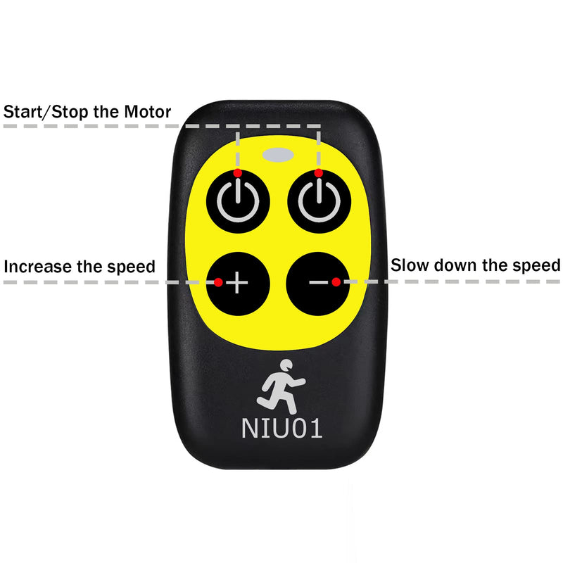 Replacement Remote Control for Specific Superfit Costway Treadmill Start/Speed and Stop Adjustment