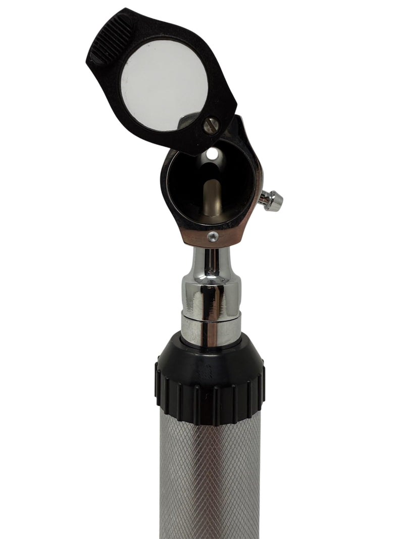 New RA Bock 3.2V Bright White LED Otoscope Set Includes Disposable Specula Adaptor and 3 Sizes of reuseable Specula Plus Zippered Leathette Case - BeesActive Australia
