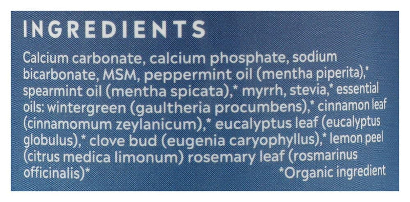 ESSENTIAL OXYGEN Organic Mint Tooth Polish, 2oz