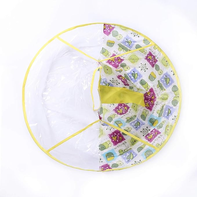 Childrens Hair Shifting Cape Hair Apron, Baby Transparent Hairdressing Cloak Home Hair Cutting Cape Hairdressing Tool Waterproof - BeesActive Australia