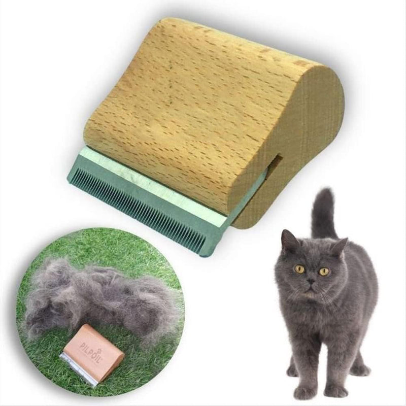 Pet Grooming Tool Ergonomic Design Groom Combs Safe Dematting Comb for Easy Mats & Tangles Removing - No More Nasty Shedding Tools and Flying Hair-Small 2.5 Inch - BeesActive Australia