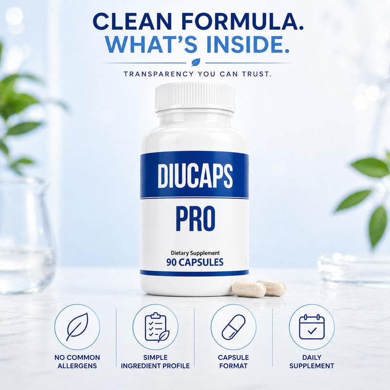 Legere Pharmaceuticals Diucaps 90 Capsules | Diucaps Legere Pharmaceuticals for ES Global Brands
