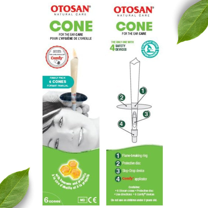 Otosan Ear Cones - Pack of 3 Pairs