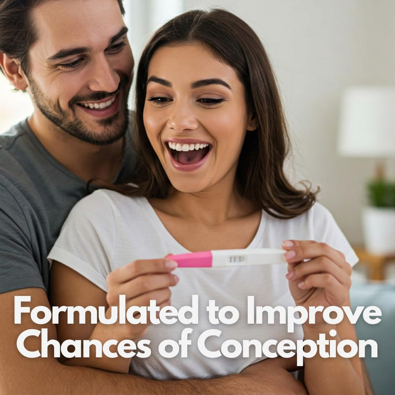 Fertility Supplements for Her - Preconception Supplements for Women – Prenatal Vitamins for Hormone Balance, Regular Cycles, & Ovulation - 60 Count