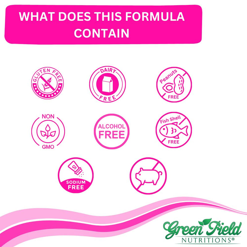 Greenfield Nutritions Halal Biotin Tablet for Adult - 60 Halal Multivitamin for Hair Skin and Nails - High potency 5000mcg Biotin with 50mg Collagen and Minerals - Gelatin Gluten Free, Non-GMO Vitamin