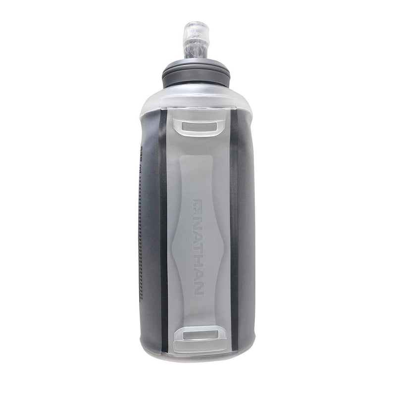 Nathan Insulated Soft Flask, Soft Flask Running Bottle, Hydration Insulated Water Bottle for Hiking, Walking, Exercise, Fits in Nathan Vests, 18oz