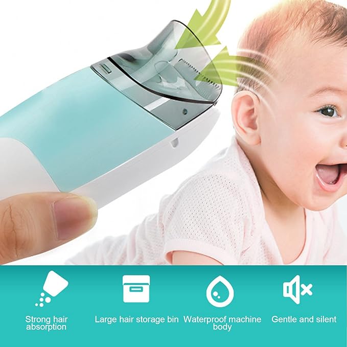 MIGN Baby Hair Clipper, Electric Hair Cutter, Adjustable Length, Easy to Use for Kids, Toddlers, Toddlers and Adults - BeesActive Australia