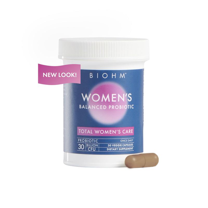 BIOHM Probiotics for Women, 30 Billion CFU, 9 Strains (30 Count) Helps Support Total Gut Health, Digestive & Immune System, Vaginal Probiotic for Urinary Tract & Vaginal Health, 30 Day Supply 30 Caps: Womens Probiotic