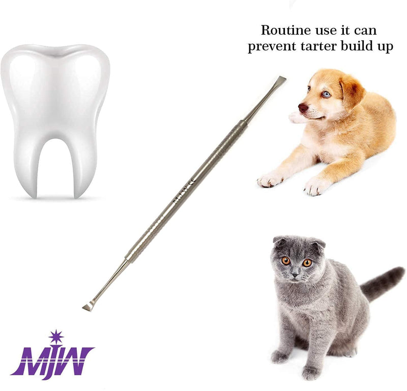 Tartar Remover Teeth whitening Teeth Cleaner Scaler Plaque Scraper Tools Pet Tartar Calculus Plaque Remover Tooth Scraper Remover Tools By MJW