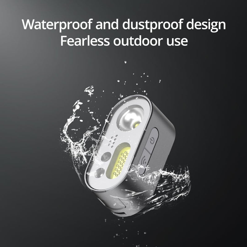ATuMan Camping Headlamp, Ultra-Light LED Rechargeable Headlight with White Red Light, Camping Accessories Gear, Motion Sensor Waterproof Head Lamp, 8 Modes for Outdoor Running, Hiking, Fishing - BeesActive Australia