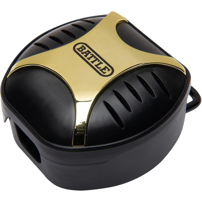 Battle Sports Science Mouthguard Case Black/Gold NS - BeesActive Australia