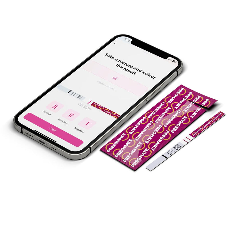 Pregmate 50 Pregnancy Test Strips (50 Count) 50 Count (Pack of 1) - BeesActive Australia