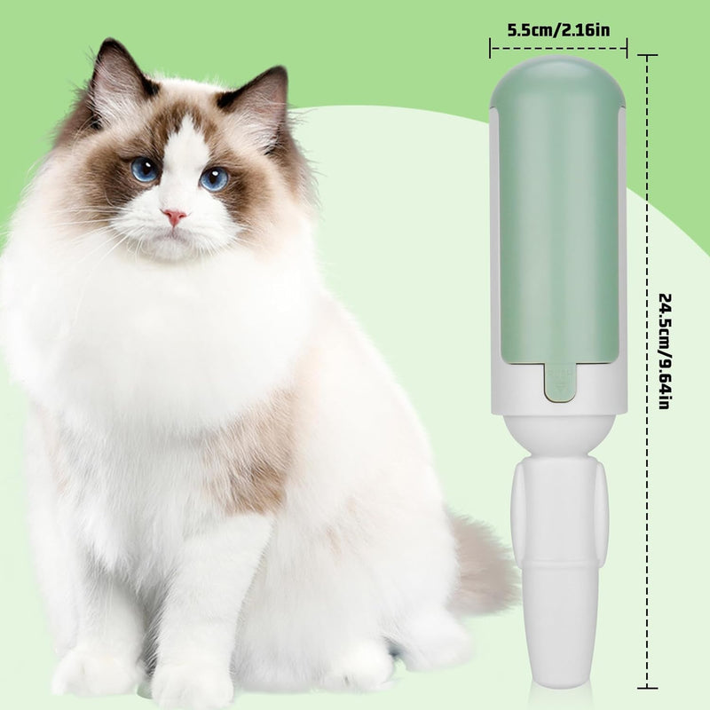 Pack of 2 Lint Brush, Pet Hair Remover for Clothes, Reusable Lint Roller for Clothes, Lint Roller for Clothes, Dog Hair, Cat Hair, Sofa, Bed, Carpet - BeesActive Australia
