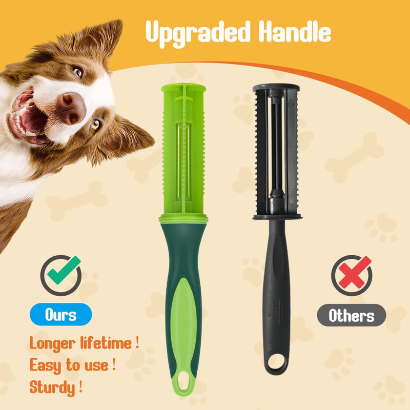 Nobleza Lint Roller 330 Sheets, 3 Rolls with 1 Dispenser, Extra Sticky Lint Roller Clothes, Lint Roller for Clothes, Dog Hair, Cat Hair, Animal Hair, Dust - BeesActive Australia