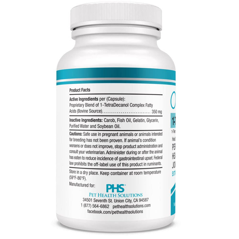 1-TDC Periodontal Supplement ES for Dog & Cat, Supports Oral, Hip & Joint Health, Muscle & Stamina Recovery, Skin & Coat Health, 120 Capsules 1-PACK 120 caps - PawsPlanet Australia