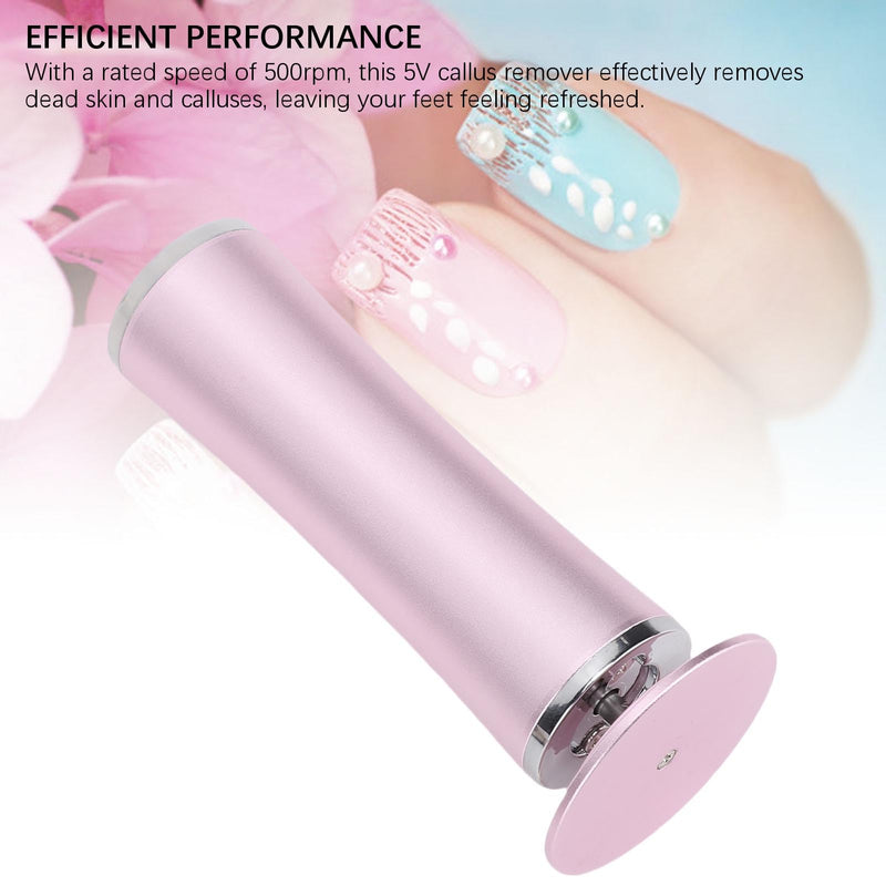 Electric Callus Remover, 500RPM Electric Foot File for Dead Skin Removal with 60 Sandpaper Discs, Plug in Power Supply - BeesActive Australia