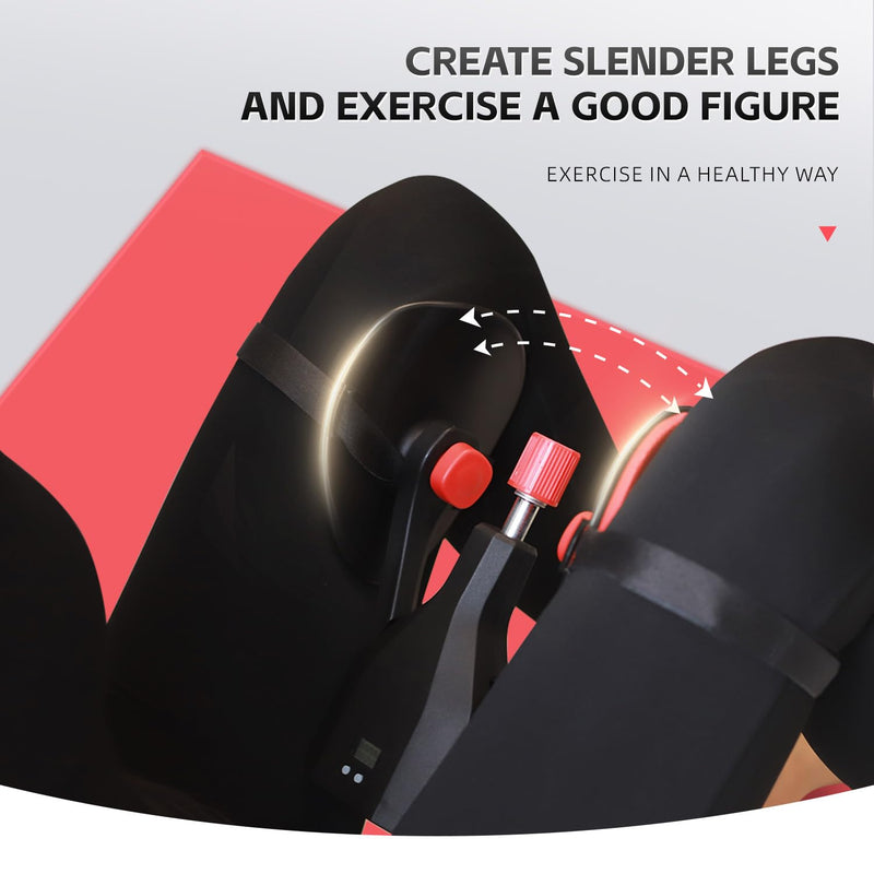 Thigh Trainer Hip Trainer Kegel Exerciser 77 Lb, Leg and Inner Thigh Strength Exercise Equipment,Hip Shaper Trainer Machine,Pelvic Floor Strengthening Device,Legs Workout Equipment Black
