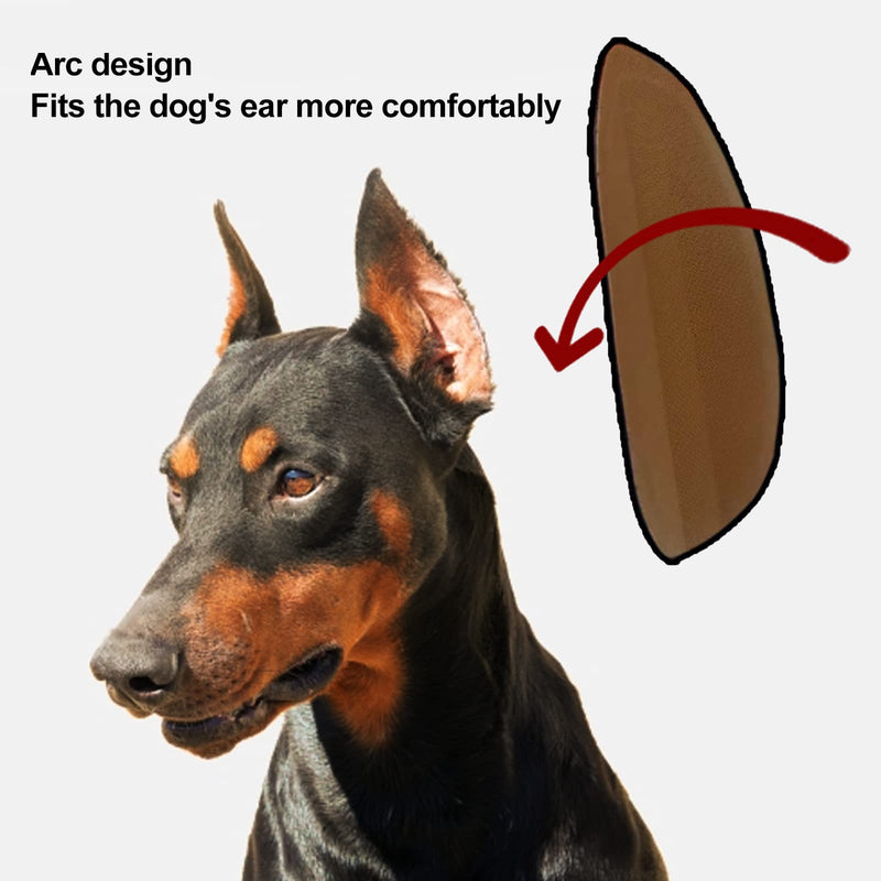 Ejoyous Dog Ear Posting Kit, 1 Pair Dog Ear Support Patch Dog Ears Stand Sticker Ear Fixed Correction Vertical Holder for Corgi Small Doberman (5 * 2.5cm) 5*2.5cm - PawsPlanet Australia