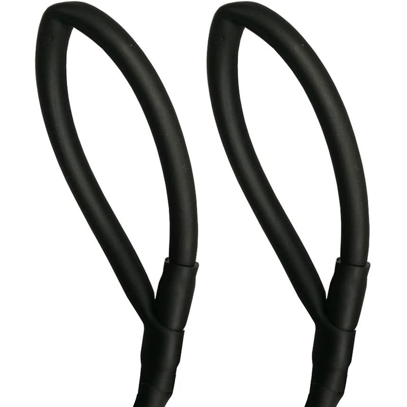 Exercise Bands Resistance Bands Set with Door Anchor & Handles Pull Ups Rope for Working Out,Pilates,Physical Therapy,Strength Training,Fitness,Lose Weight,Yoga,Boxing Women Man Legs Arms. Black