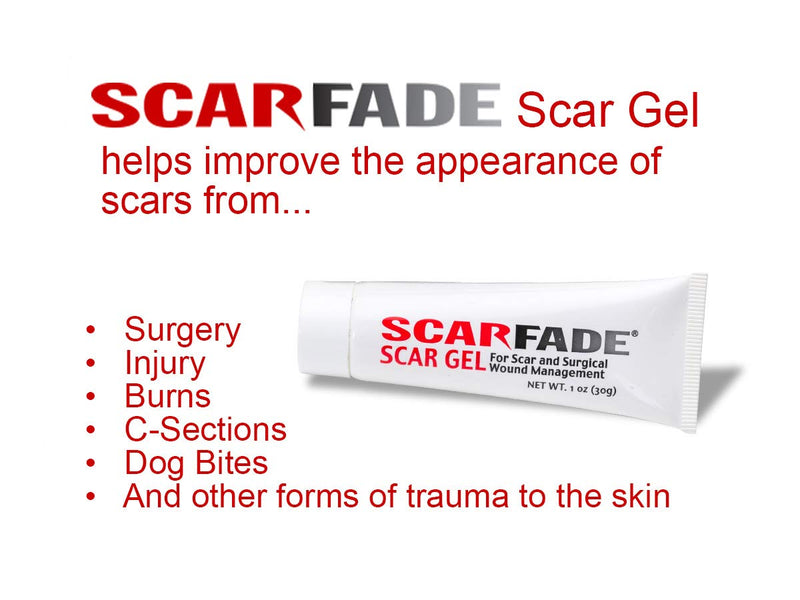 silicone scar gel for scar removal, scar therapy - 30g Tube 1 Ounce (Pack of 1)