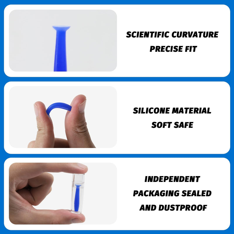Hard Contact Lens Remover for Hard/RGP Lenses, Contact Lens Inserter Applicator Suction Cup Tool for Prosthetic Eyes, 10 pcs - BeesActive Australia