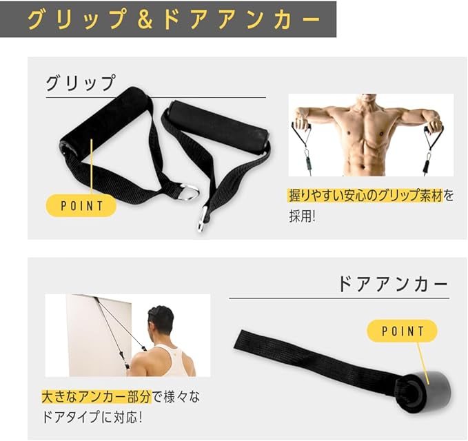Training Tube, Muscle Training Tube, VALX, Yoshinori Yamamoto, Set of 5, Band, Exercise Tube, Fitness Tube - BeesActive Australia