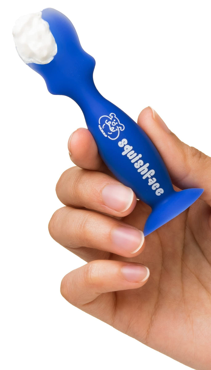 Squishface Wrinkle Paste & Flexible Silicone Dog Wrinkle Cream Applicator Bundle - Softer, Cleaner Way to Apply Wrinkle Paste to Your Dog's Face - Great for All Breeds! - PawsPlanet Australia