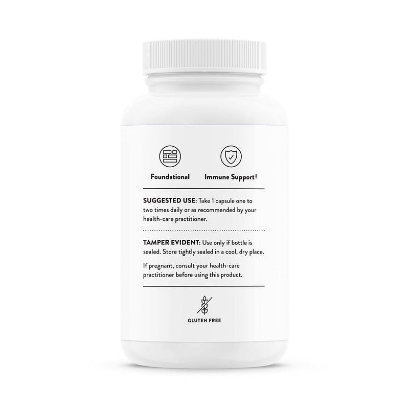 Thorne Zinc Bisglycinate 30mg - Daily Support for Skin, Eye & Immune System Health with Zinc Supplement Capsules - 60 Capsules - BeesActive Australia