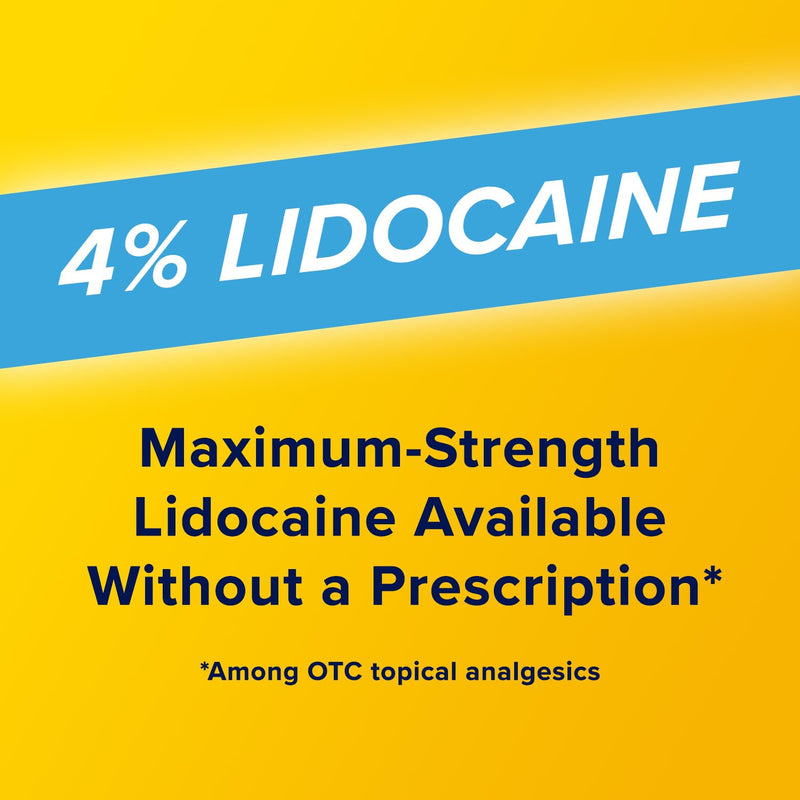 Aspercreme Lidocaine Foot Pain Relief Cream Soothes Aggravated Nerves & Moisturizes Dry Feet, Numbing Topical Analgesic with Max-Strength Lidocaine & Moisturizing Aloe, 4 Oz. 4 Ounce (Pack of 1) - BeesActive Australia