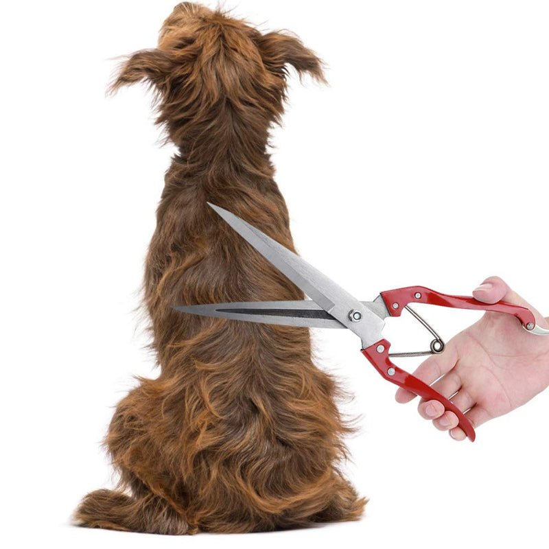 Akozon sheep scissors, manual sheep scissors, sheep scissors, hand sheep wool scissors, stainless steel hand scissors, goats and sheep wool trimmer, sheep scissors, wool scissors with spring - BeesActive Australia