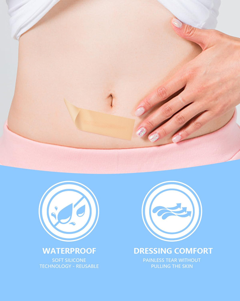 Silicone Scar Sheets, Silicone Scar Tape, 1.6‚Äùx60‚Äù Roll, Scar Removal Treatment, Medical Grade Scar Tape for Surgical, C-Section, Burn Scars (1.5M) 1.5M - BeesActive Australia