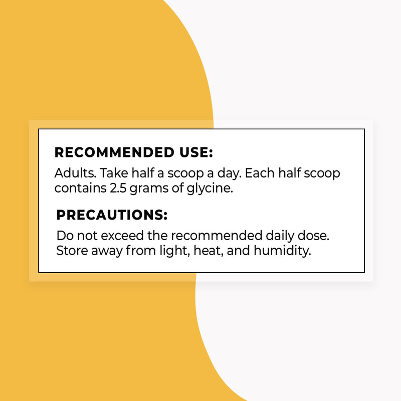 Supersmart - Glycine Supplement (High Purity) - Amino Acid Supplement | Non-GMO & Gluten Free - 180 g