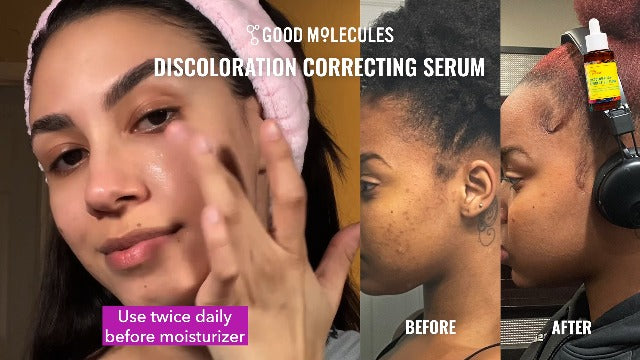 Good Molecules Discoloration Correcting Serum, Dark Spot Serum, 2.5 fl oz 2.53 Fl Oz (Pack of 1)
