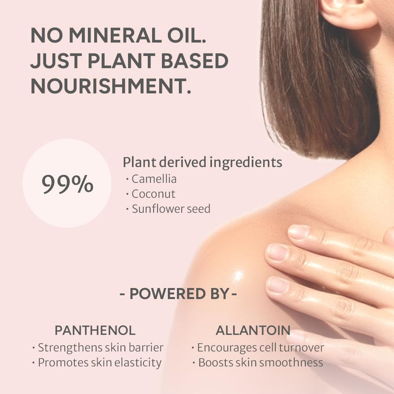 Firming Oil for Face & Body (1.69 fl oz) | For Pregnancy, Postpartum, Stretch Marks, Scars, Mature Crepey Skin, Glass Skin | Korean Skincare | Ultra Clean - Pregnancy-Safe - No Mineral Oil - BeesActive Australia
